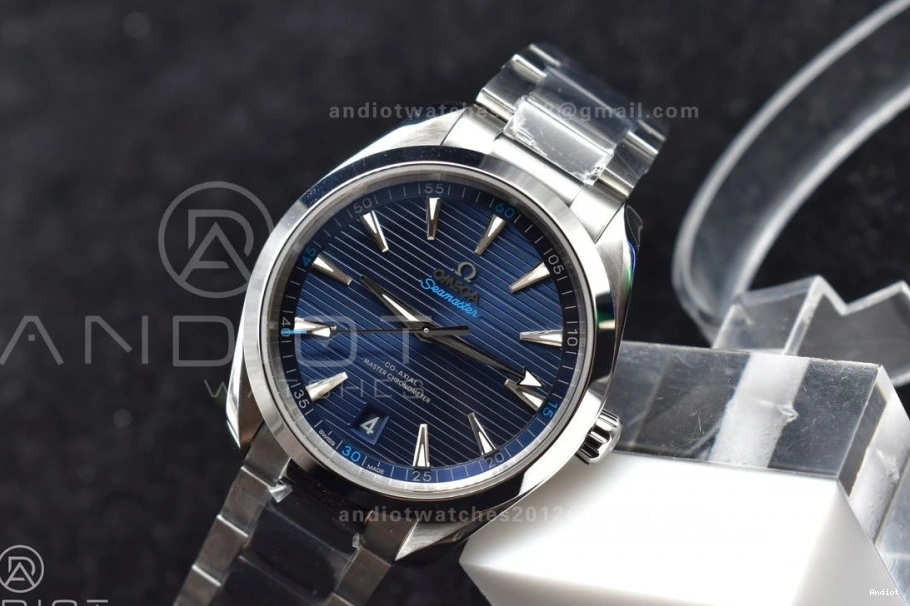 150M VSF Dial Terra Best Bracelet 1:1 SS On A8900 Blue Aqua SS Edition 0102